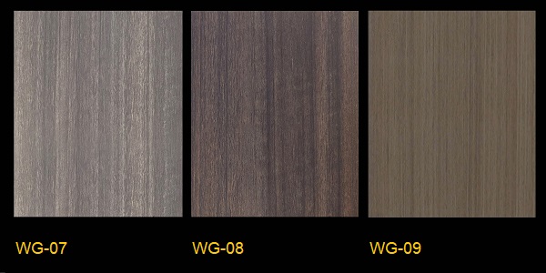 Aluminium Cabinet Wood Grain Texture Finish